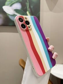 Funda para móvil de rayas de arcoíris - Multicolor - Ver 2