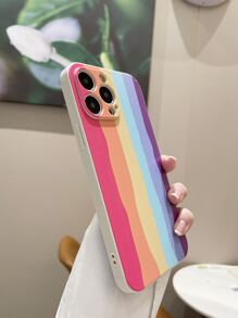 彩虹條紋手機外殼 - 彩色 - 查看 2