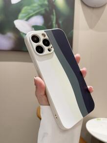 撞色條紋圖案手機外殼 - 彩色 - 查看 2