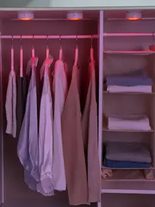 Colorful Cabinet Lighting, Kitchen & Wardrobe Illumination Nightlight - Multicolor - View 7