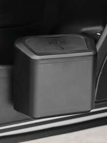 Car Door Trash Can - Black - View 6