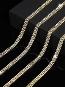 1pc DIY Rhinestone Chain - Multicolor - View 3