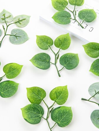 10入組人造葉子