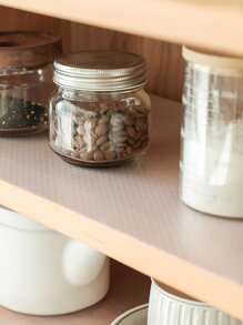 1 tấm lót ngăn kéo trong suốt, tấm lót kệ không dính cho tủ bếp, tấm lót ngăn kéo chống thấm nước cho nhà bếp, tấm lót tủ chống trượt cho tủ bếp, kệ, bàn làm việc - Trong sáng - Xem 4