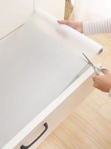 1 tấm lót ngăn kéo trong suốt, tấm lót kệ không dính cho tủ bếp, tấm lót ngăn kéo chống thấm nước cho nhà bếp, tấm lót tủ chống trượt cho tủ bếp, kệ, bàn làm việc - Trong sáng - Xem 7