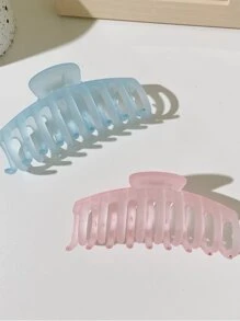 2pcs Minimalist Hair Claw - Multicolor - View 2