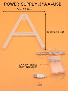 1 chiếc đèn trang trí chữ cái treo tường, đèn neon chữ cái dùng pin kép, đèn dây trang trí, đèn neon chữ cái dùng pin + USB trang trí nhà cửa, đèn neon số dùng pin trang trí ngày lễ, đèn neon hình chữ cái dùng USB trang trí tiệc, đèn neon trang trí đám cưới, đèn neon chữ cái trang trí phòng, đèn cắm trại, đèn LED trang trí phòng khách. - Hồng - Xem 9