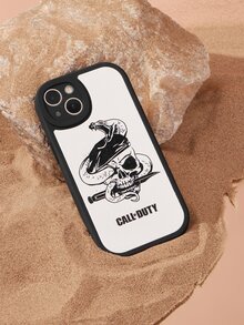 ROMWE X Call of Duty 骷髏圖案手機殼 - 彩色 - 查看 1