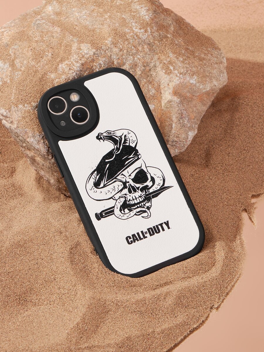 ROMWE X Call of Duty 骷髏圖案手機殼 - 彩色 - 查看 1