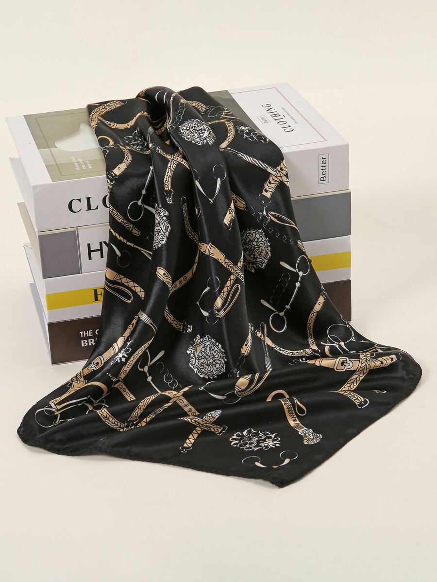 Chain Print Bandana - Multicolor - View 1