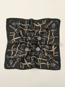 Chain Print Bandana - Multicolor - View 4
