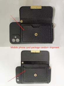 鏈條細節皮夾iPhone手機殼