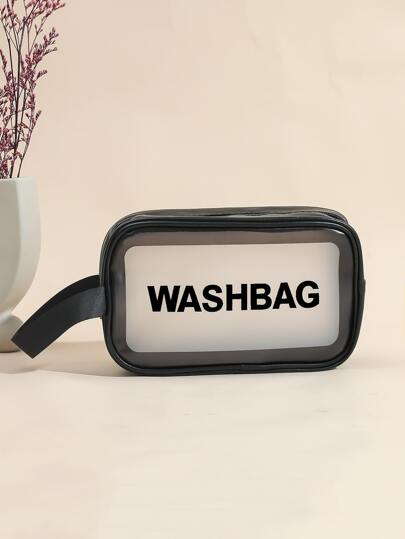 حقيبة مكياج برسومات الحروف