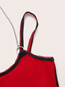 ROMWE PUNK Đầm Chuỗi Nhẫn Hoa Lễ Các Thánh Gợi cảm - Nhiều màu - Xem 4