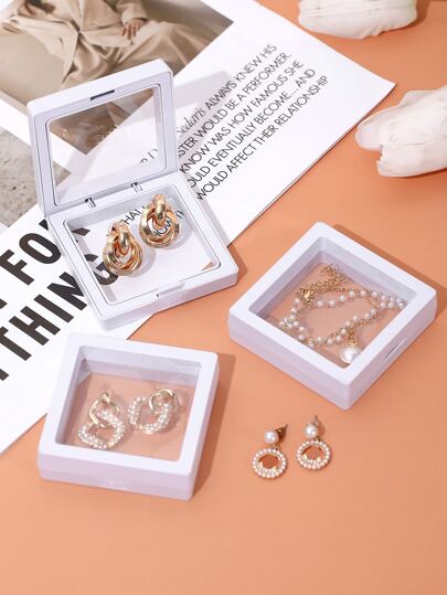 1入組透明首飾盒