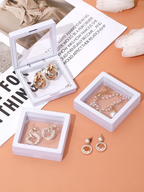 1入組透明首飾盒