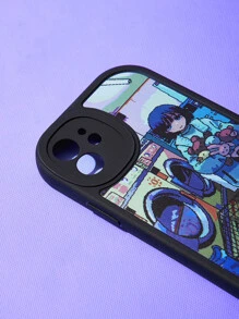 Yukinanami Kawaii Cartoon Figure Graphic Phone Case - Multicolor - View 4