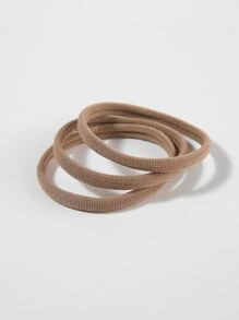 18pcs Solid Hair Tie Casual - Multicolor - View 3