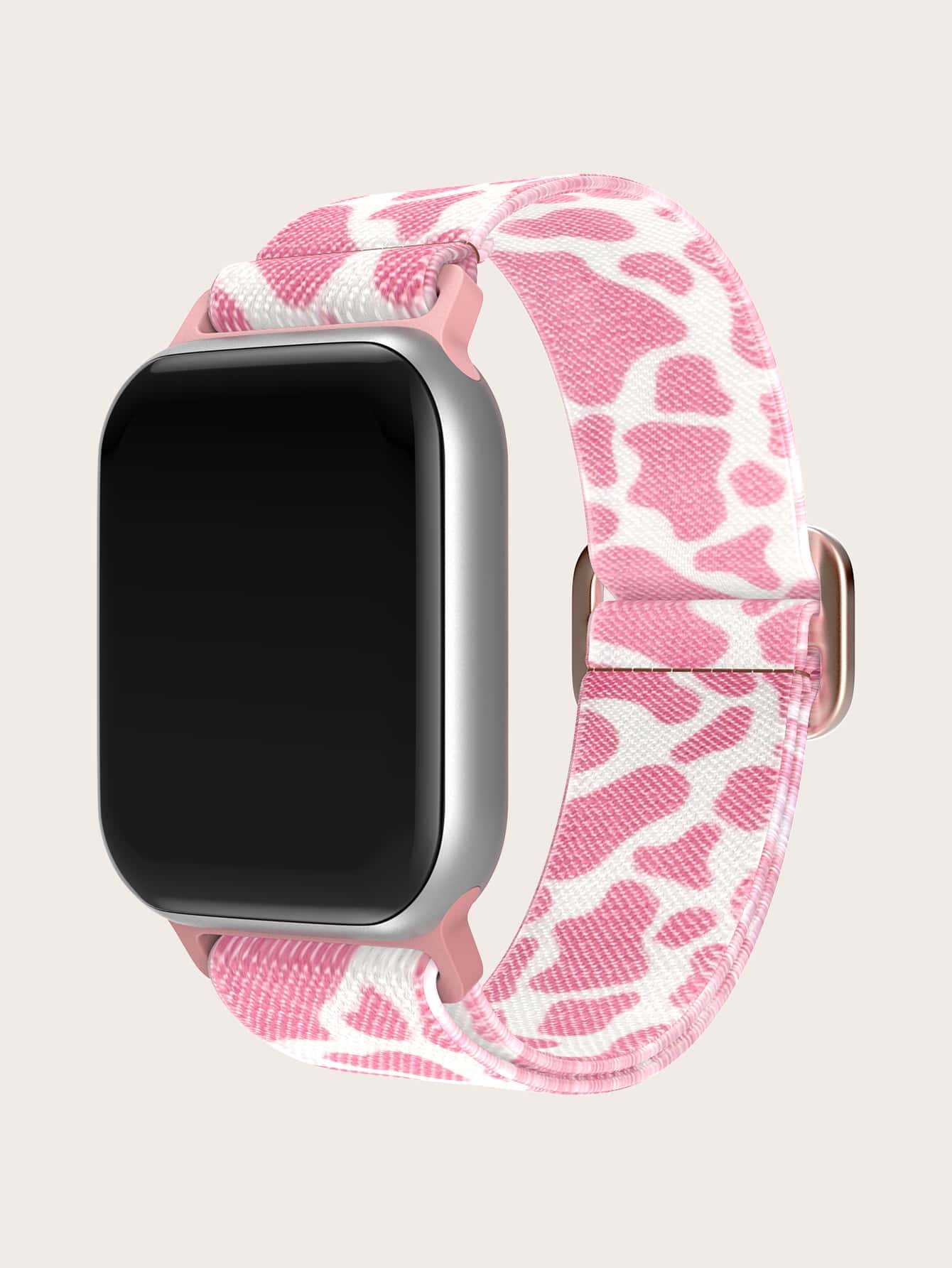 1 Dây đeo đồng hồ in nylon có thể điều chỉnh tương thích với đồng hồ 38mm 40mm 41mm 42mm 44mm 45mm 49mm, phù hợp với Ultra/SE/8/7/6/5/4/3/2/1 - Màu Hồng baby - Xem 1