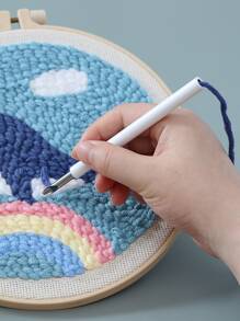 2pcs Punch Needle Set - Multicolor - View 1