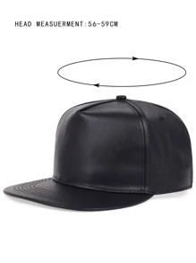 Hombres Gorra de hip hop unicolor - Ver 3