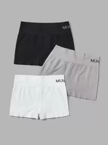 Quần lót Nữ Lá thư - màu đen - Xem 1