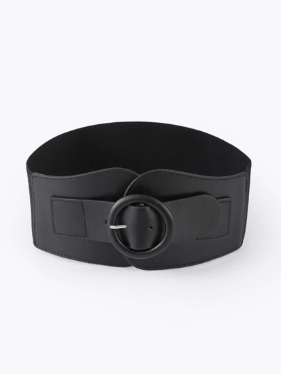 shvovn 1PC Women's Elastic Belt | High Waisted Slimming Design, Suitable For Suits, Skirts, And Dresses - A Must-Have For Daily Commuting