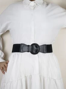 85CM cộng với thắt lưng đồng màu - màu đen - Xem 1