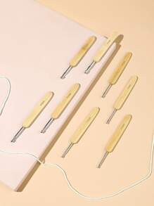 8入組竹子鉤針