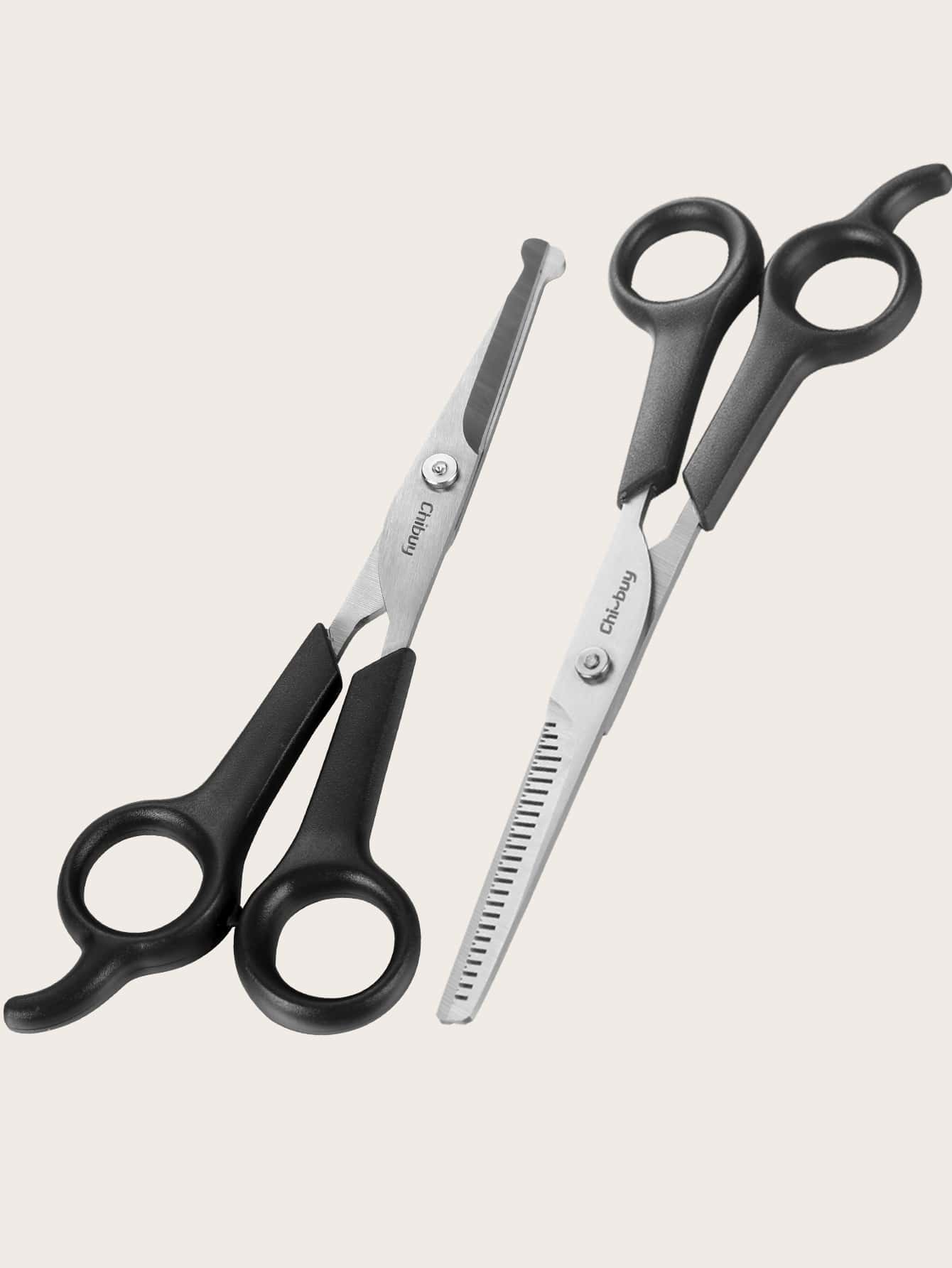 2 piezas de mascota Belleza Tijeras Conjunto