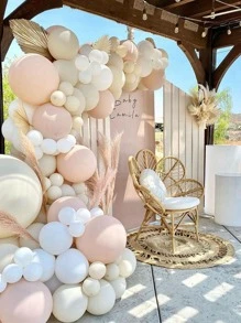 99 Cái/bộ Phối Màu Bóng Vòng Hoa, Bong Bóng Cao Su Vòm Bộ Trang Trí Tiệc Cưới - Nhiều màu - Xem 2