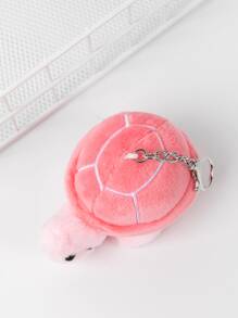 模糊海龜袋掛手提包配件禮物情人節潮流適用於少女、女性、大學生、老師、白領新手和白領工人禮品配件裝飾鑰匙圈魅力可愛組合物品獸人風格 - 粉色 - 查看 2