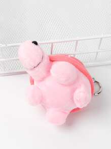 模糊海龜袋掛手提包配件禮物情人節潮流適用於少女、女性、大學生、老師、白領新手和白領工人禮品配件裝飾鑰匙圈魅力可愛組合物品獸人風格 - 粉色 - 查看 3