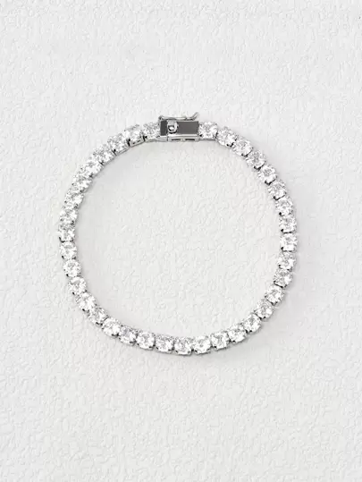 MOTF PREMIUM 方晶鋯石裝飾手環