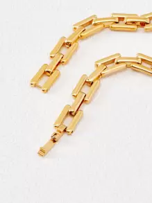 MOTF PREMIUM Collar de cadena minimalista - Amarillo Oro - Ver 9