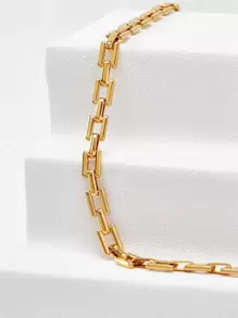 MOTF PREMIUM Collar de cadena minimalista - Amarillo Oro - Ver 10