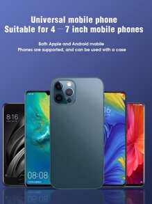 1pc Car Phone Holder, Suction Cup Mount For Windshield/Dashboard - Black - View 4