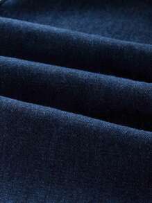 SHEINBlues 翻蓋口袋工裝牛仔褲