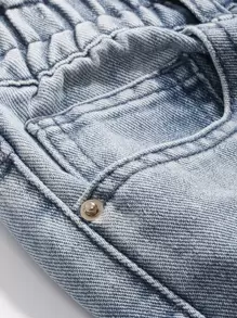 DAZY High Waist Mom Fit Jeans