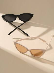 2副貓眼墨鏡 - 彩色 - 查看 3