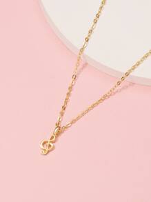 Music Note Charm Necklace
