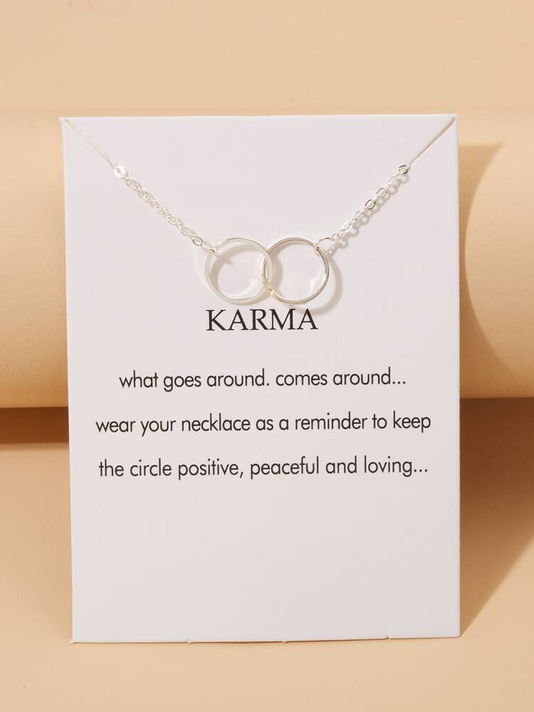 Circle Pendant Necklace