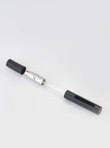 Botella de Perfume recargable vacía, Mini atomizador de Perfume portátil de viaje para mujer, envases cosméticos en aerosol originales de aluminio - Negro - Ver 3