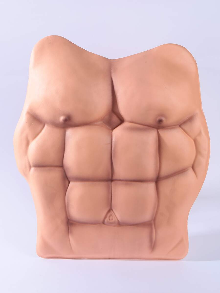 1 件男士/角色扮演派对笑话 EVA 假肌肉搞笑男子气概身体装饰服装道具，适合派对、聚会、节日