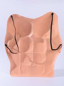 1 件男士/角色扮演派对笑话 EVA 假肌肉搞笑男子气概身体装饰服装道具，适合派对、聚会、节日