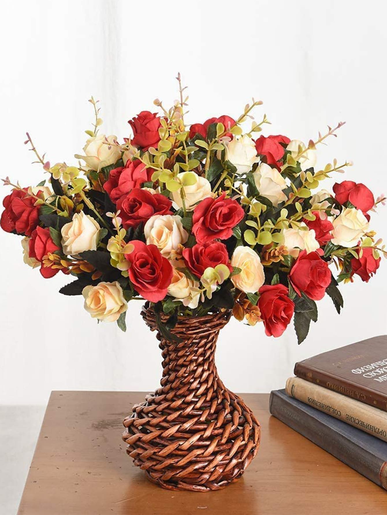 1入組擬真花花束帶12入組頭 - 彩色 - 查看 1