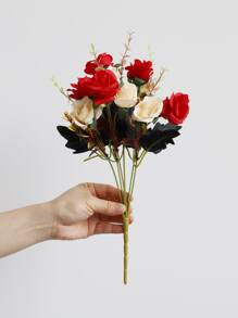 1入組擬真花花束帶12入組頭 - 彩色 - 查看 2