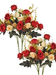 1入組擬真花花束帶12入組頭 - 彩色 - 查看 7