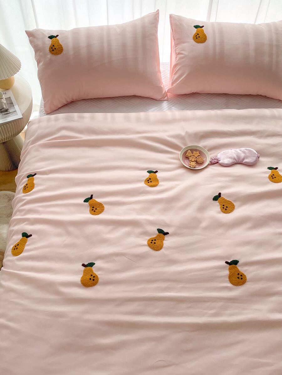 Set colcha sin relleno pera tufted