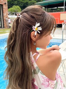 DAZY Kẹp tóc tối giản dùng hàng ngày cho các cô gái Kiểu tóc thường ngày Kẹp tóc ngày lễ tình nhân Kẹp tóc Kẹp tóc Kẹp tóc kẹp tóc Kẹp tóc kẹp tóc kẹp tóc kẹp tóc - Hoa hồng vàng - Xem 7